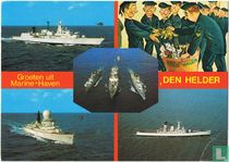 Groeten uit marinehaven Den Helder