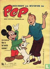 Pep [Santels] comic book catalogue