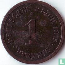 Deutsches Reich 1 Pfennig 1875 (D)
