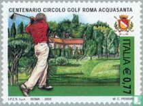 Golf club Roma Acquasanta 100 ans