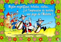 Région magnifique, balades, visites....
