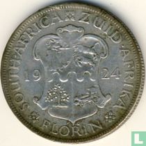 South Africa 1 florin 1924