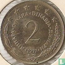 Yougoslavie 2 dinara 1977