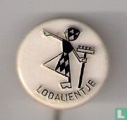 Lodalientje (met bezem) [zwart]