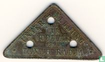 Nederlands-Indië 1 dollar 1890 Plantagegeld, Sumatra, Tanah Radja