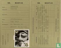 Gaston Lagaffe Carte d'identite de Belge