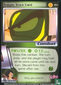 Saiyan Truce Card