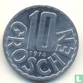 Austria 10 groschen 1974