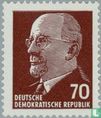 Président du Conseil d'État Walter Ulbricht, petit format (II)