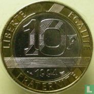 Frankreich 10 Franc 1994