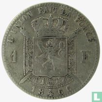 België 1 franc 1866