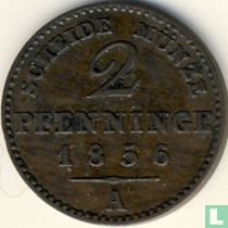 Preußen 2 Pfenninge 1856