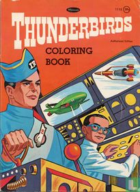 Thunderbirds coloring book