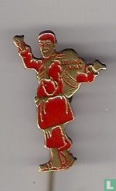 Souvenir Japan Kaminaga (Anton Geesink) [rood]