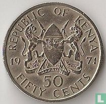 Kenya 50 cents 1971