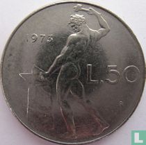 Italie 50 lire 1973