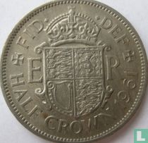 Royaume-Uni ½ crown 1961 acheter