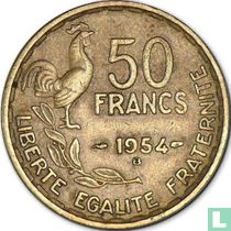 France 50 francs 1954 (B)