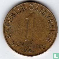 Austria 1 schilling 1991
