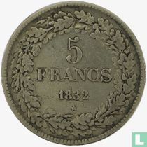 Belgium 5 francs 1832