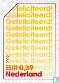 Félicitation timbres