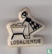 Lodalientje (aan de was) [zwart]