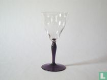 Ponti Wine glass 150 mm clear/purple
