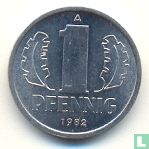 GDR 1 pfennig 1982