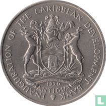 Antigua en Barbuda 4 dollar 1970 "FAO - Inauguration of the Caribbean development bank"