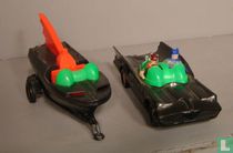 Batmobile & Batboat with trailer