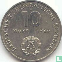 DDR 10 Mark 1986 "100th anniversary Birth of Ernst Thälmann"