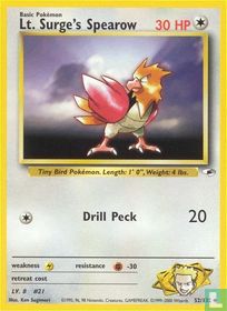 Lt. Surge's Spearow