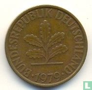 Germany 10 pfennig 1979 (D)