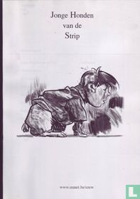 Jonge honden van de strip