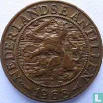 Antilles néerlandaises 1 cent 1968 (poisson avec étoile)