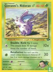 Giovanni's Nidoran (M)