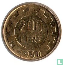 Italy 200 lire 1980