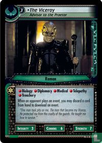 The Viceroy (Advisor to the Praetor)