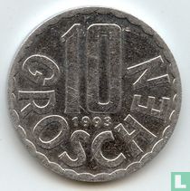 Oostenrijk 10 groschen 1993