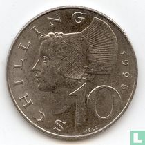 Austria 10 schilling 1995
