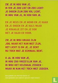 B080551 - Covercards: 500 Gedichten "Zie Je Ik Hou Van Je,..."