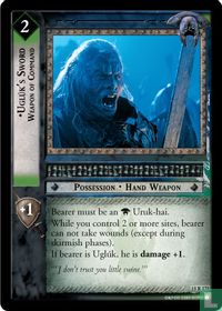 Uglúk's Sword, Weapon of Command