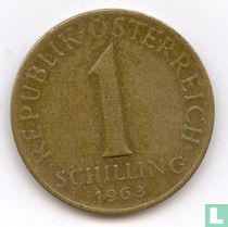 Austria 1 schilling 1963