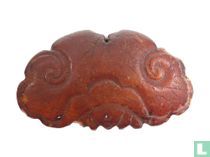 Chinees charm / amulet made from genuine amber