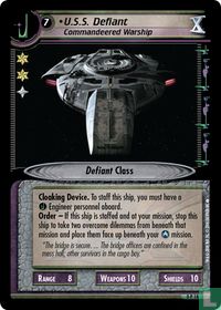 U.S.S. Defiant (Commandeered Warship)