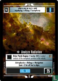 Analyze Radiation