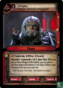 K'mpec (Klingon Supreme Commander)