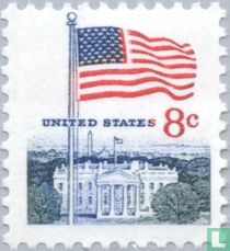 Flag and White House