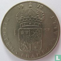 Suède 1 krona 1972 acheter