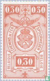 Staatswappen in Oval